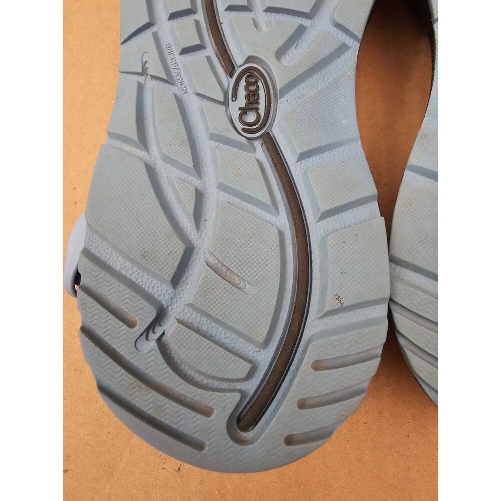 Chaco’s cloud Women’s Size 6 Blue Strappy Hiking Sandals - Picture 10 of 12